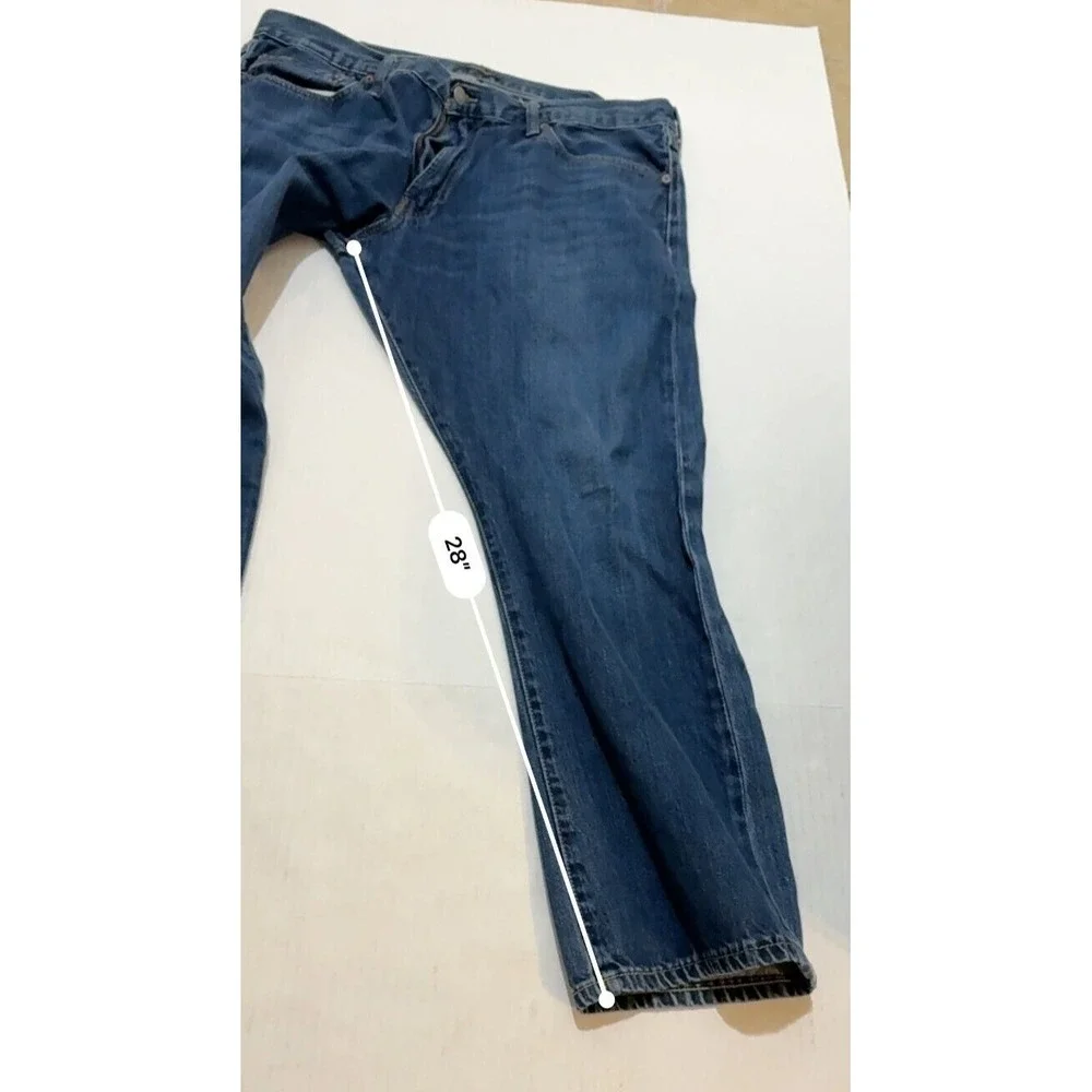 (2) Lot Polo Ralph Lauren‎ Classic Fit Blue Navy Jeans Slim Straight 38x30 Pants